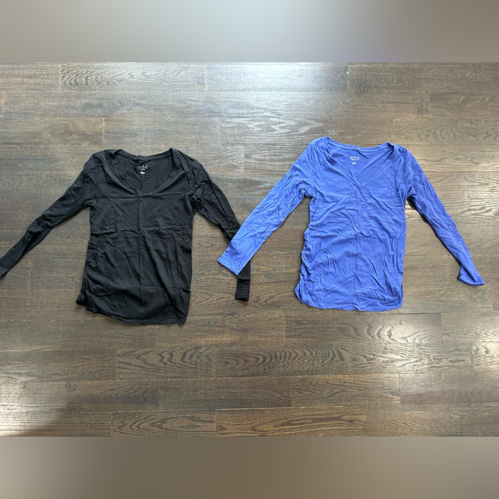 Isabell maternity shirts  BOTH for one price.